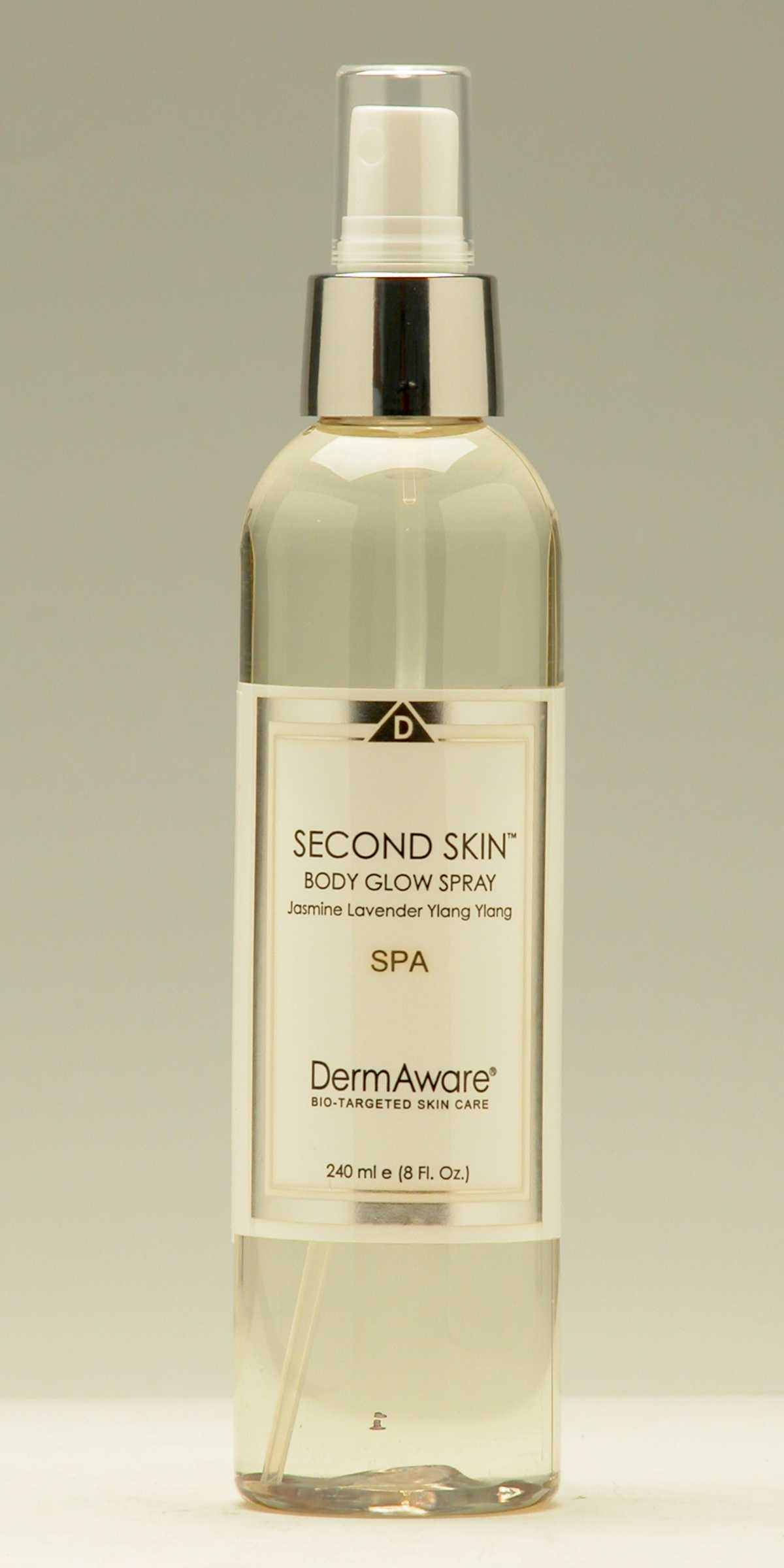 Second Skin Body Glow Spray, 8 oz